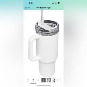 Stanley 40 oz. Adventure Quencher Tumbler Off-White